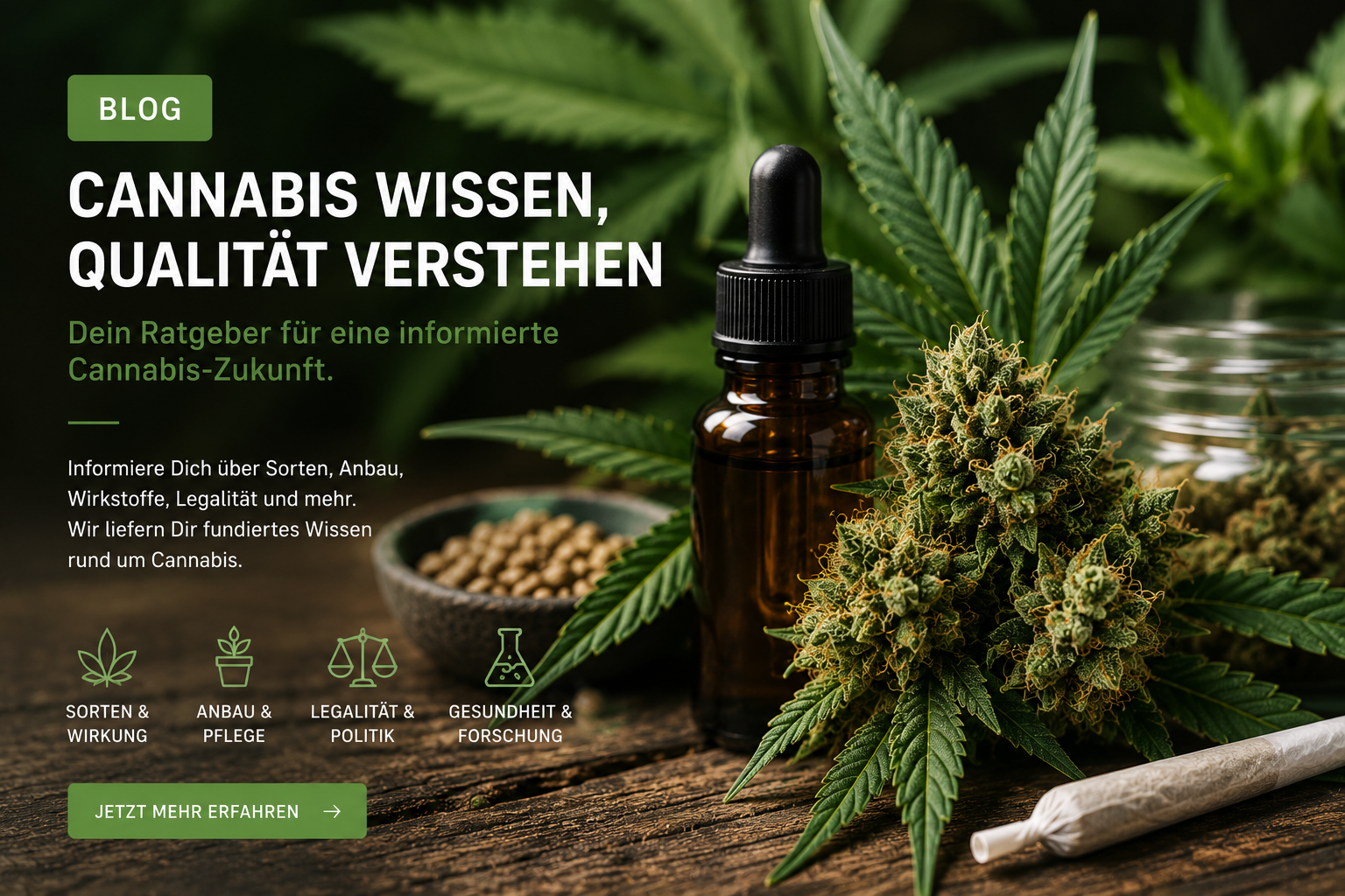 THC vs. CBD: Unterschiede, Wirkung, Anwendung